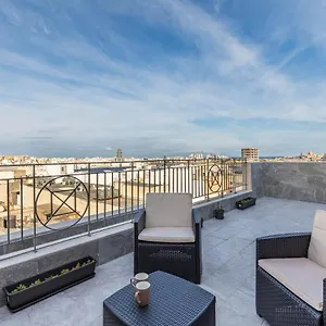  Appartement Terrace View-stylish Two Bedrooms Fully Ac-wifi Penthouse